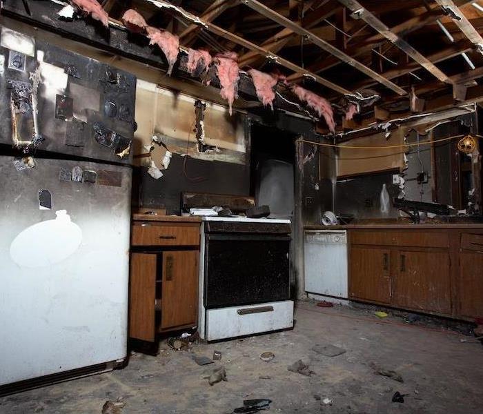 Kitchen After Fire